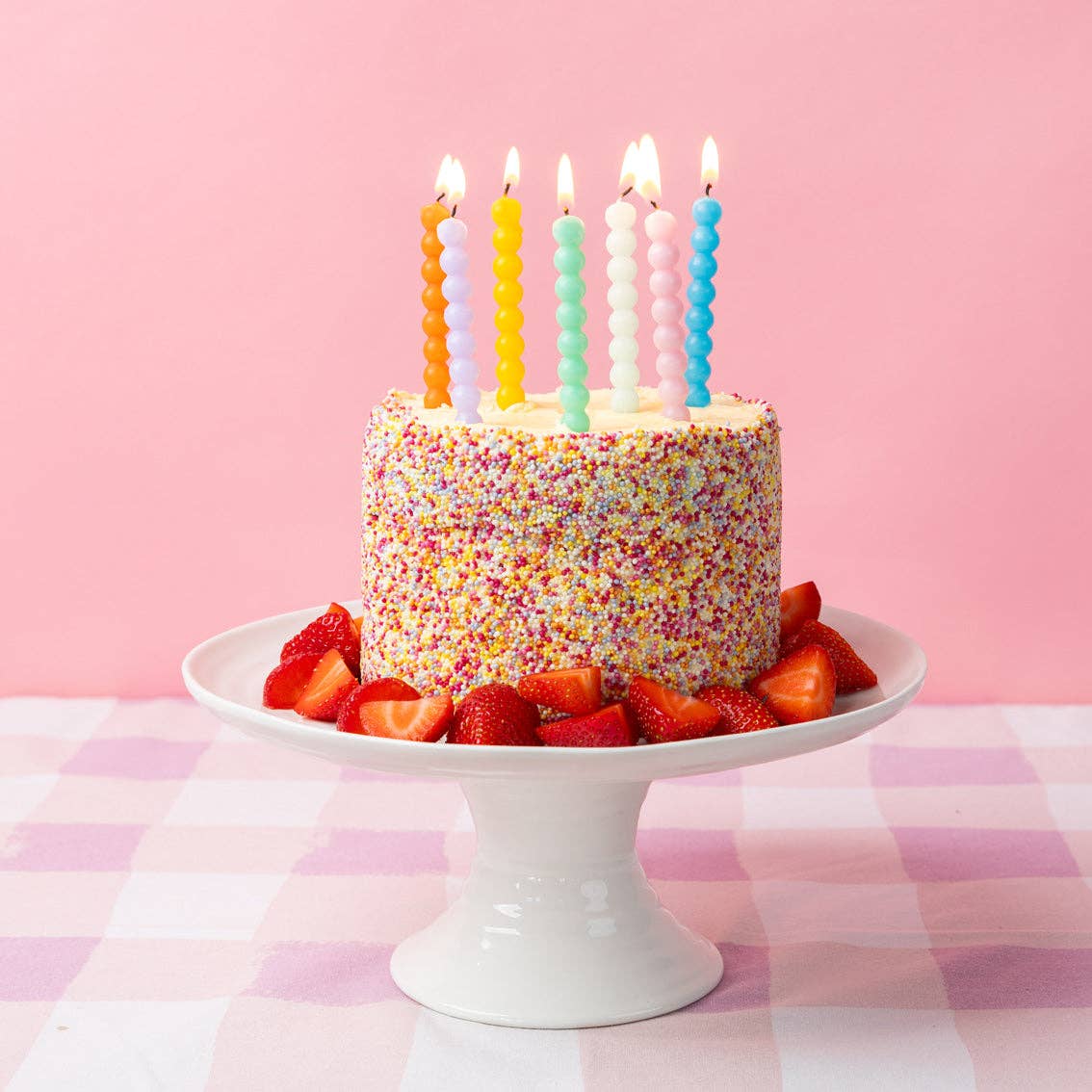 Colorful Bobble Candles
