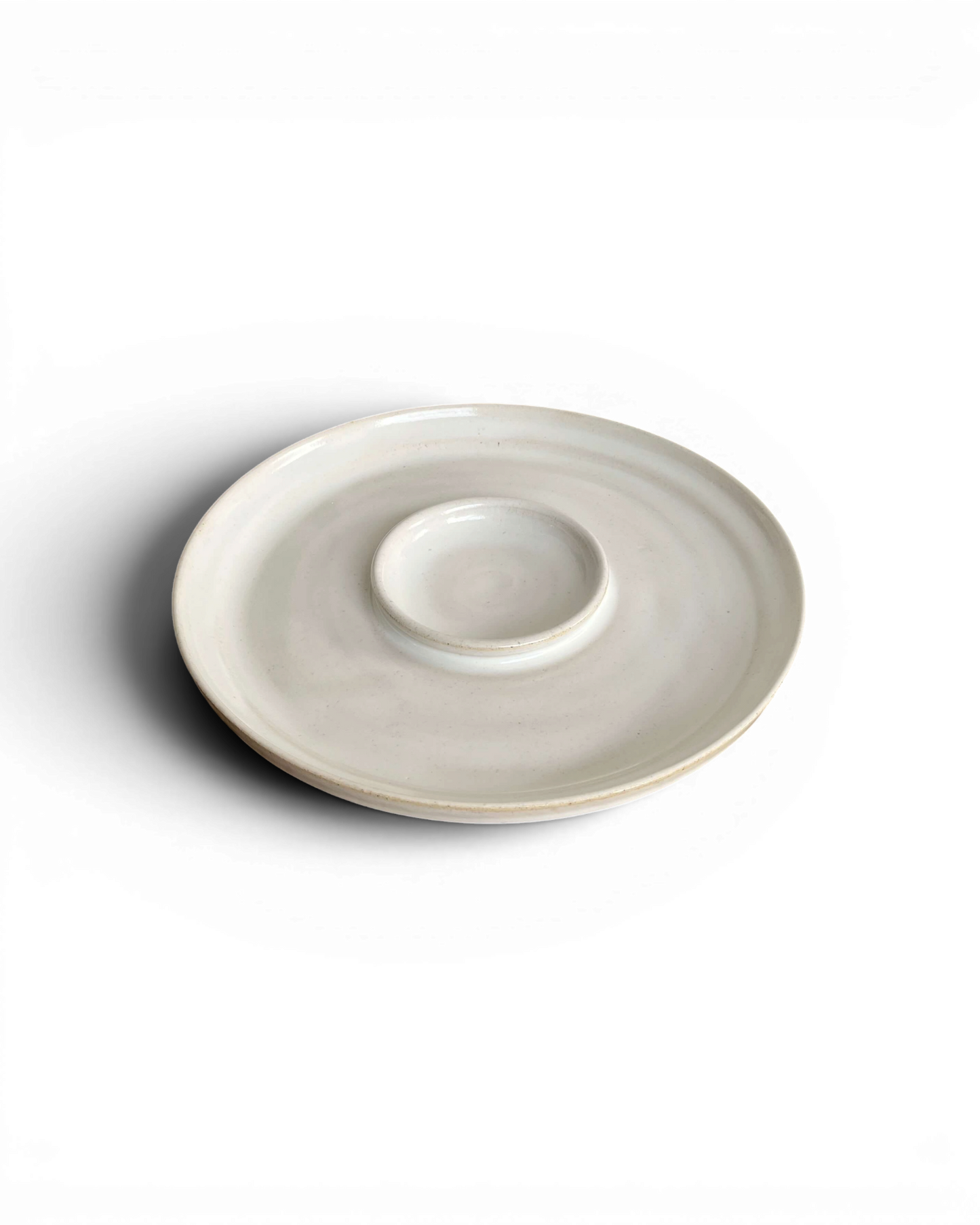Ceramic Bread + Oil | White