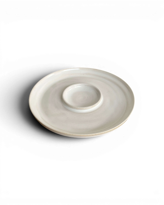 Ceramic Bread + Oil | White