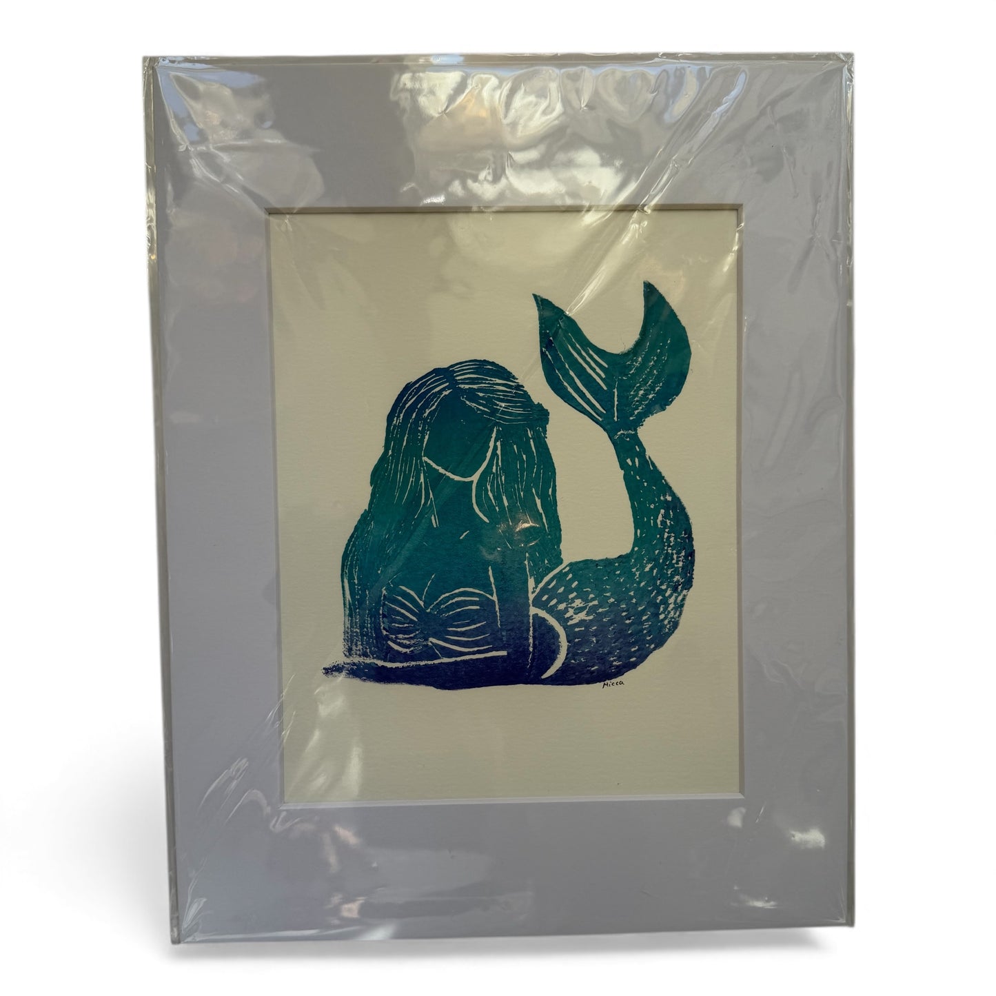 14x11 Art Print by Patty Mica | Painting Waves