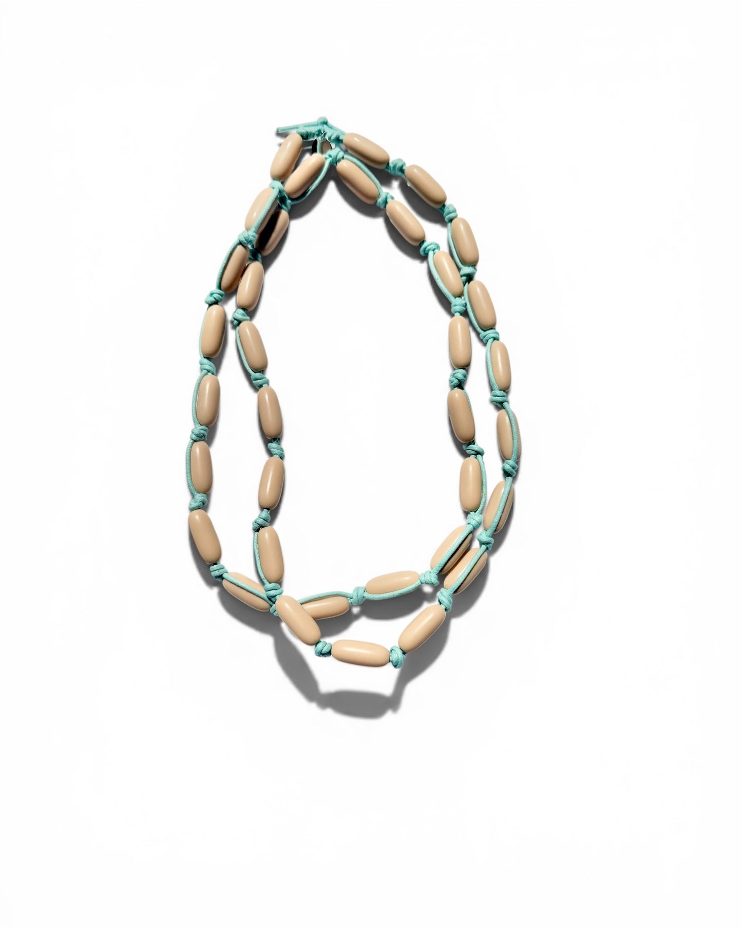 Color Pop Bead Necklace | Mini Vesper