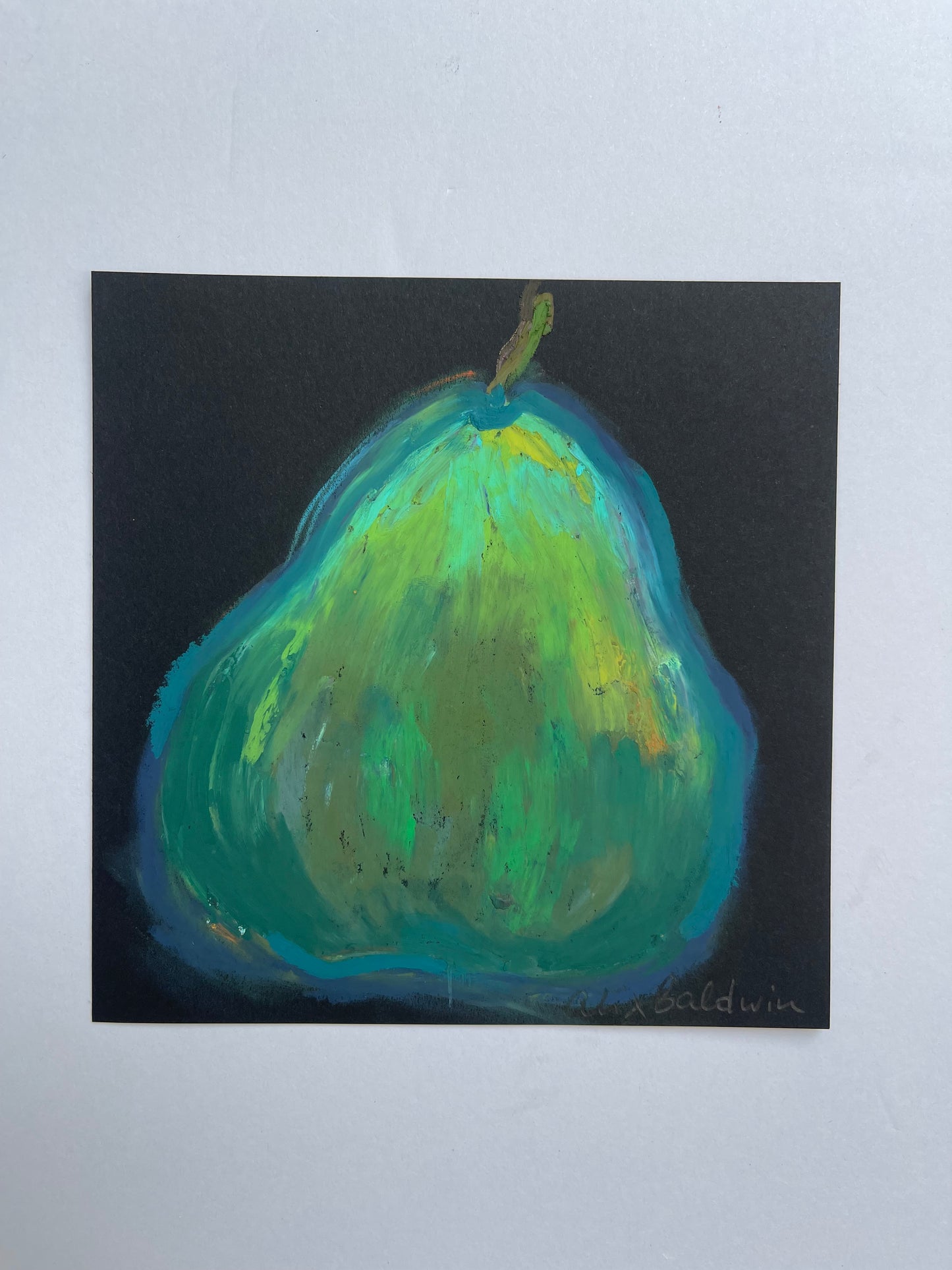 Artwork | Square oil pastel 5x5 VI