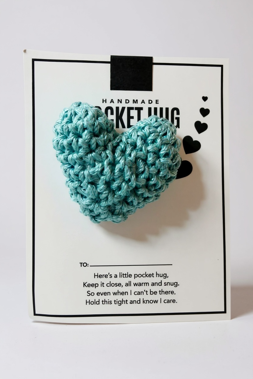 Hand-Crocheted Pocket Hug
