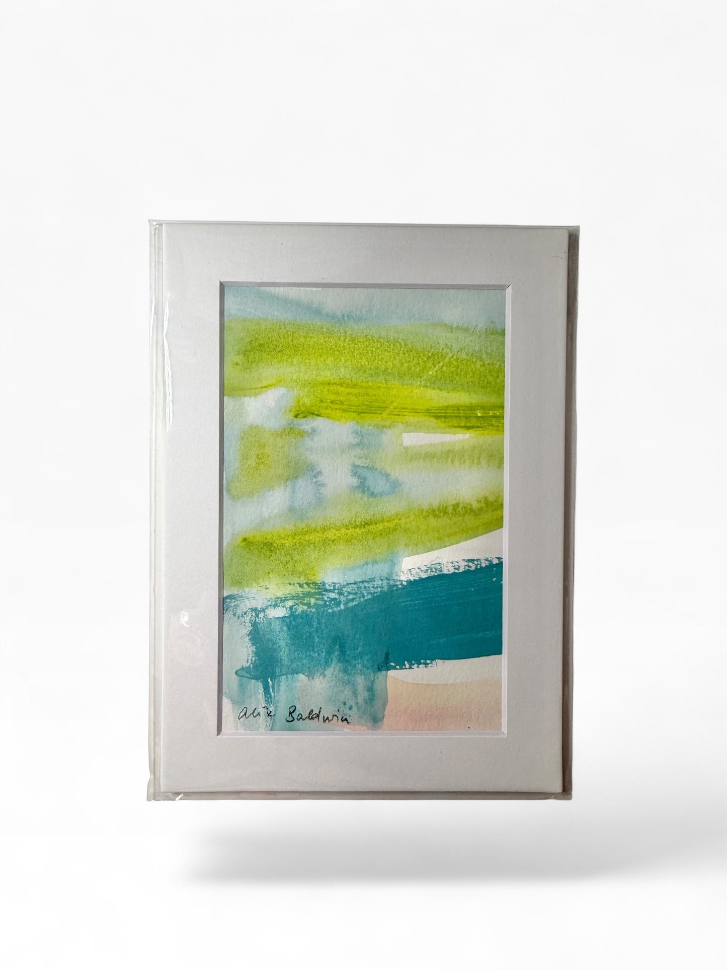 Mini Matted Original Artwork by Alix Baldwin