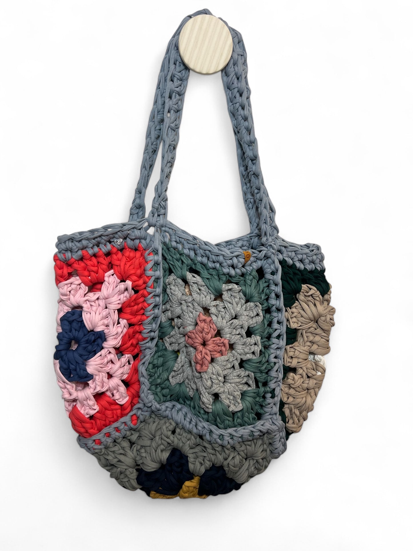 Handmade Granny Square Tote