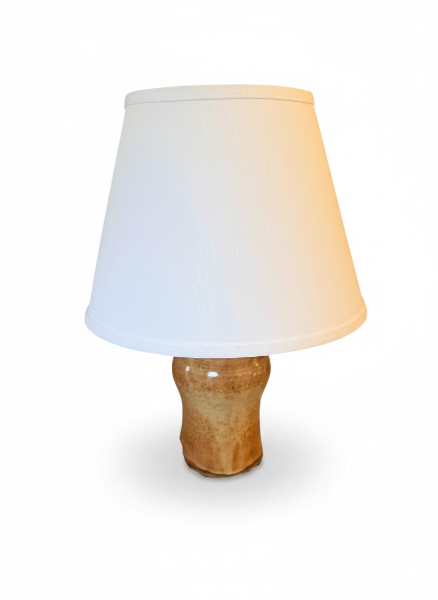 Handmade Ceramic Table Lamp | Shino