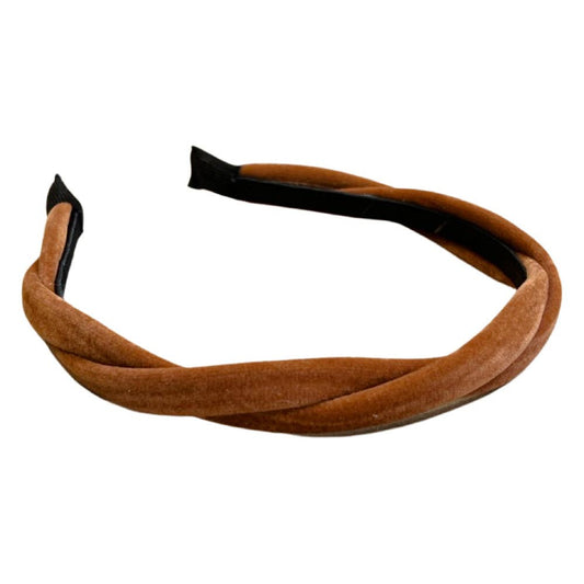 Velvet Headband | Rust