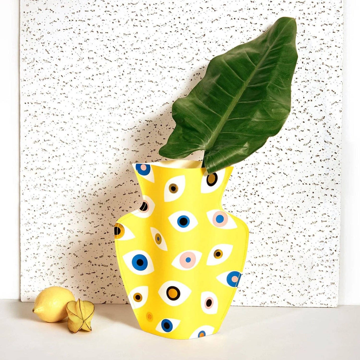 Nazar Paper Vase, Flower Vase & Card Set