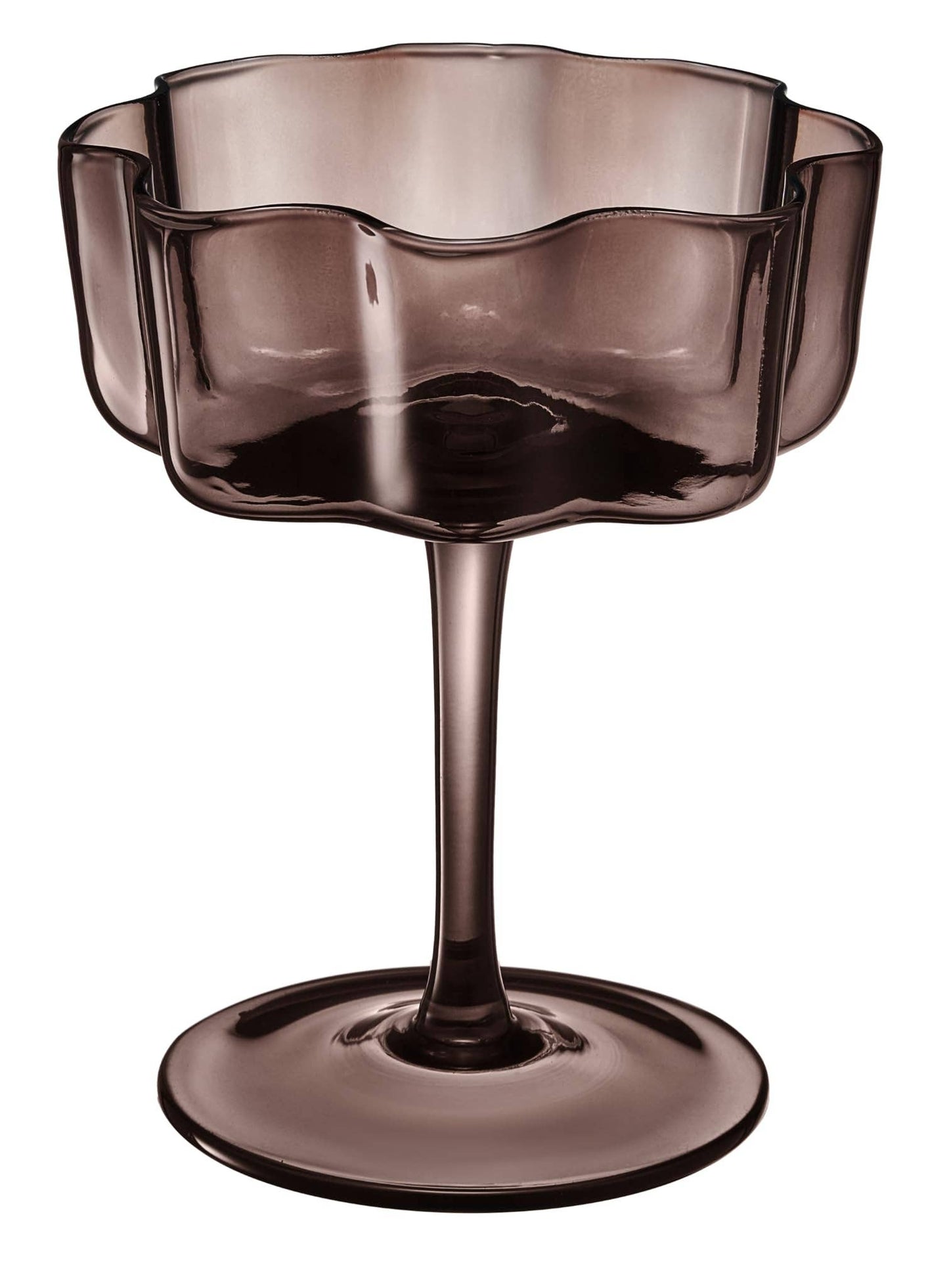 Wavy Coupe Glasses
