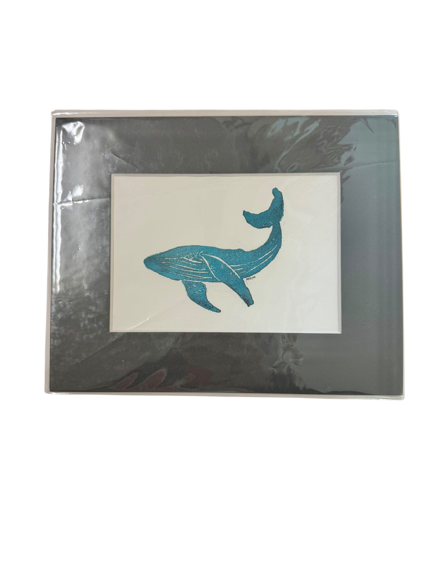 Matted Art Print | Sea Creatures