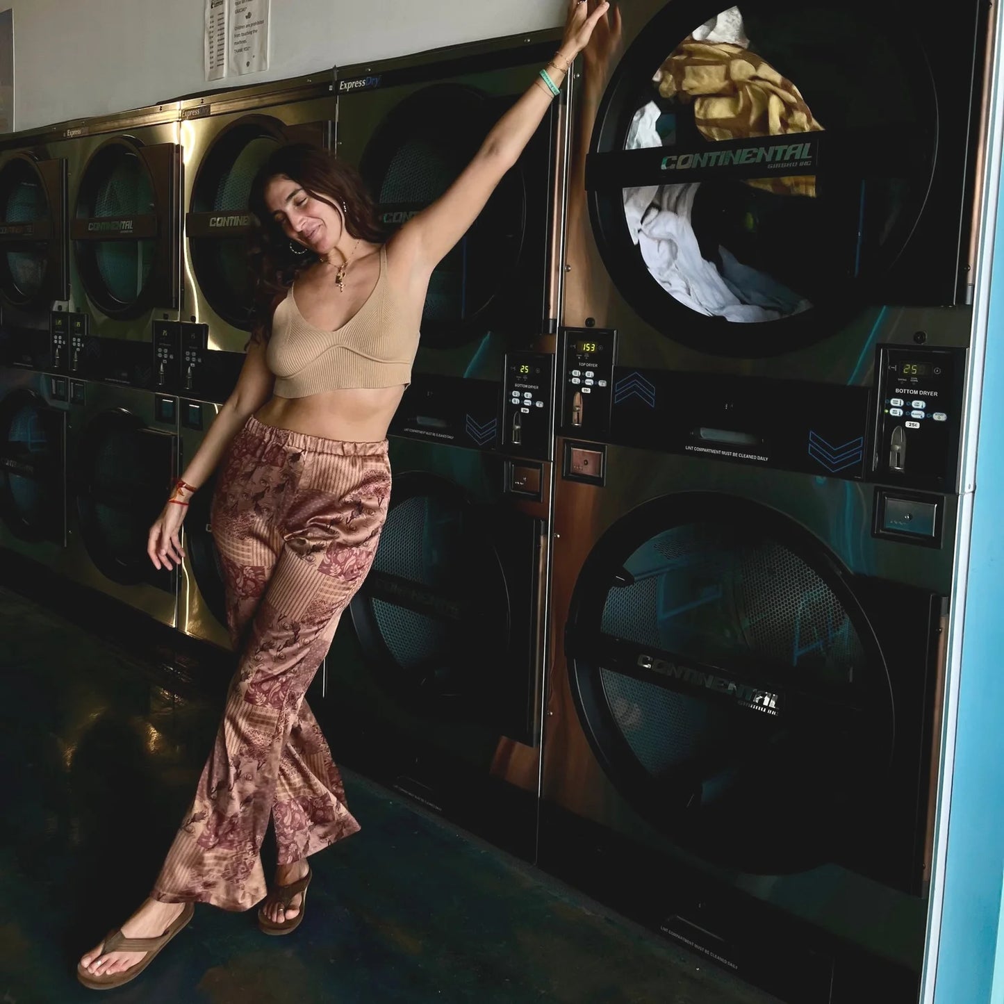 Satin Pant | Copper Mosaic