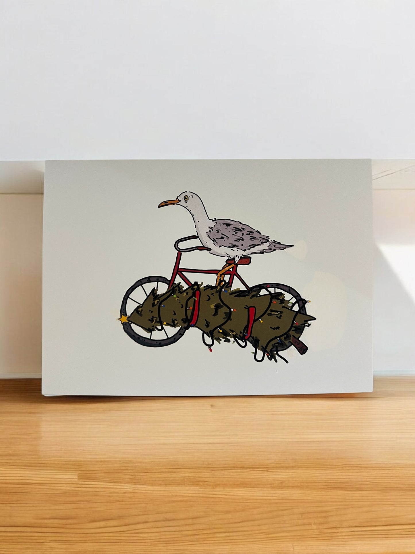 Holiday Card | Gull + Tree