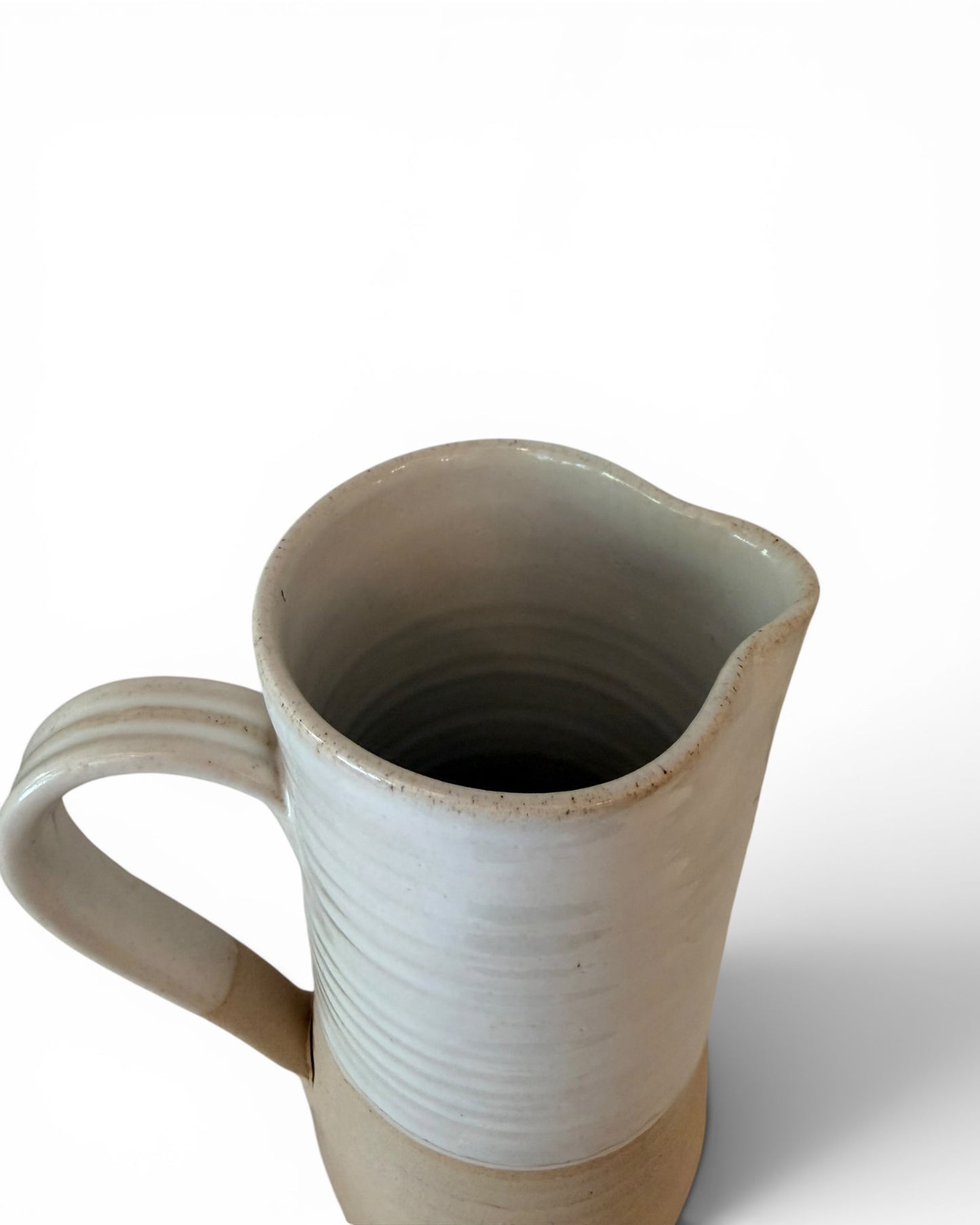 Tall Ceramic Pitcher