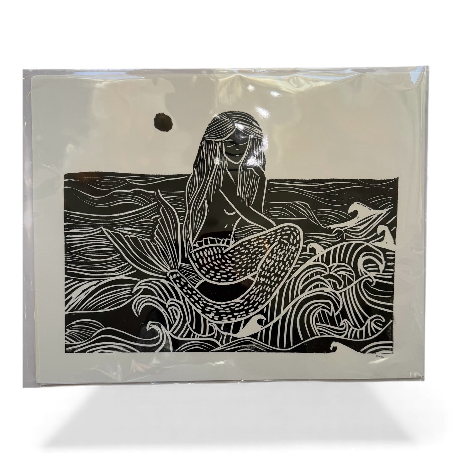 14x11 Art Print by Patty Mica | Painting Waves