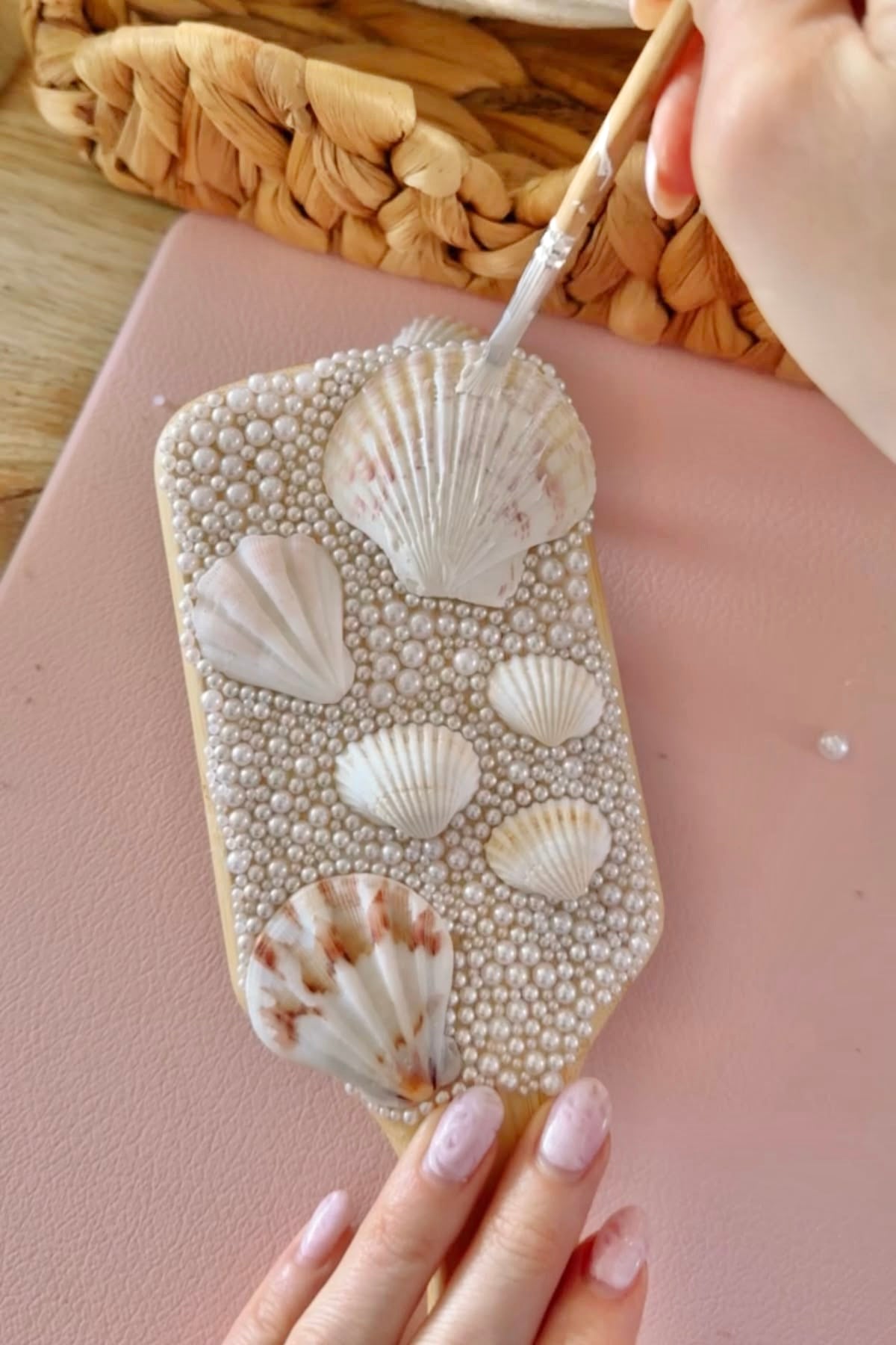 Boho House Community Craft | Seashell Brush | August 26th