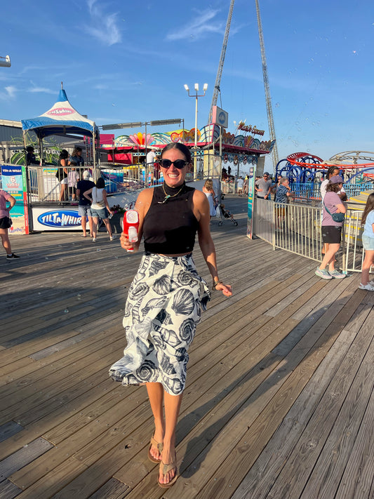 Ulu Wrap Skirt | Seashells