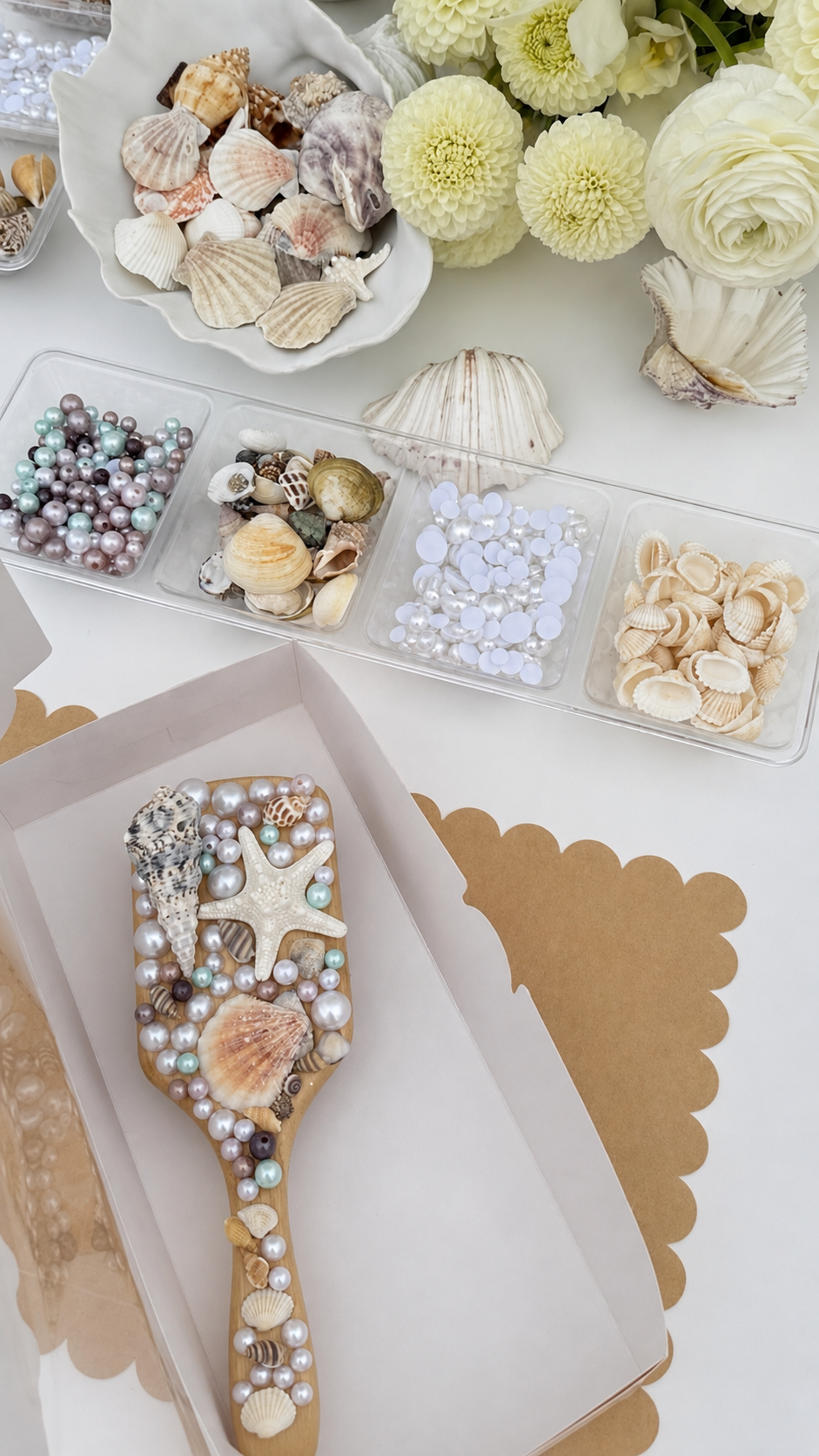 Boho House Community Craft | Seashell Brush | August 26th