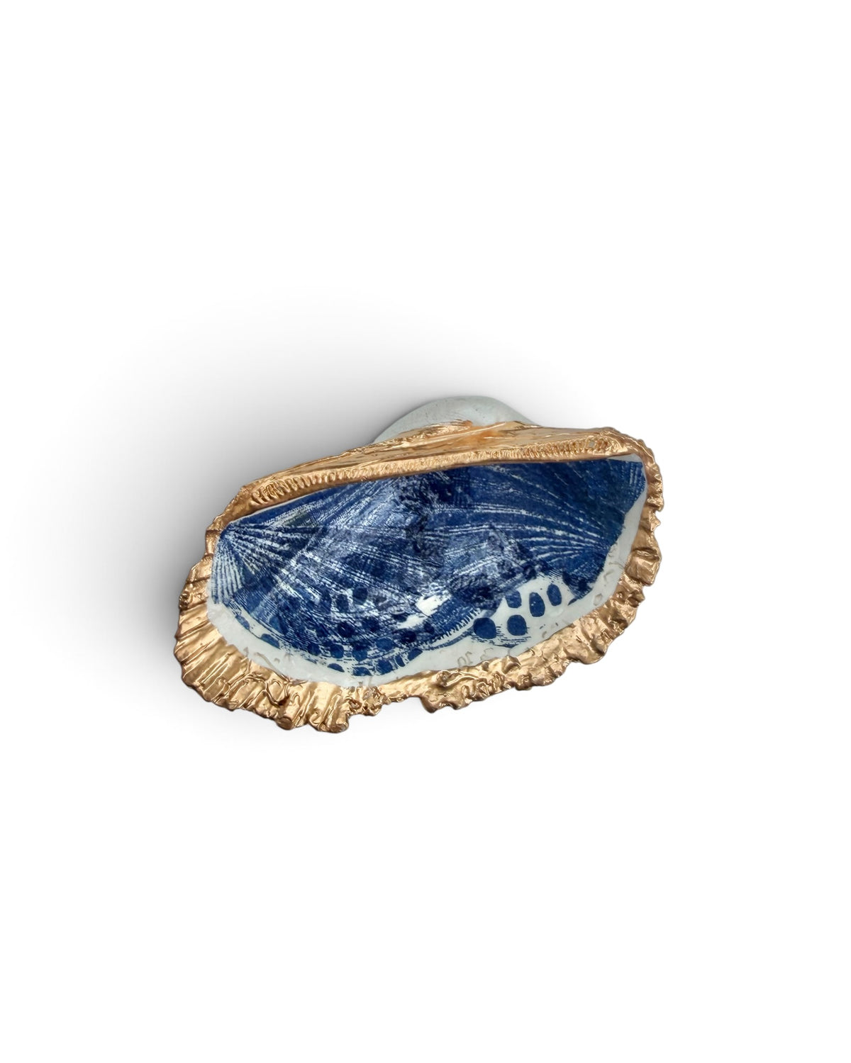 Original Art | Mini Mollusk Shell Babies | Blue