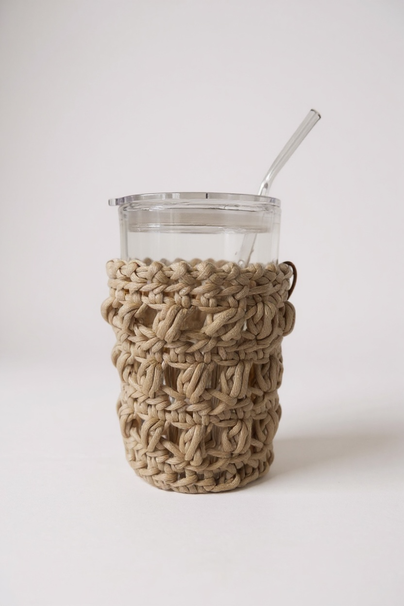 Hand-Crocheted Cup Cozy