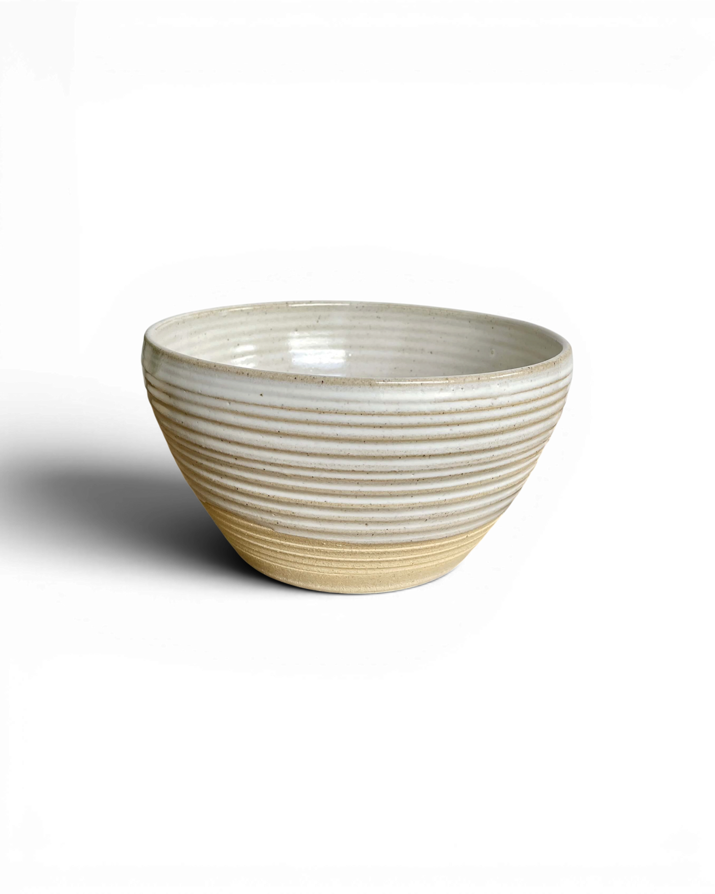 Small Ceramic Serving Bowl | White