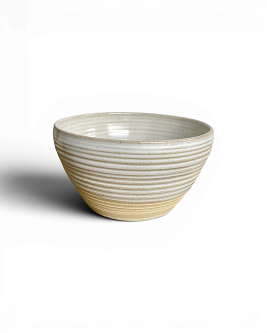 Small Ceramic Serving Bowl | White