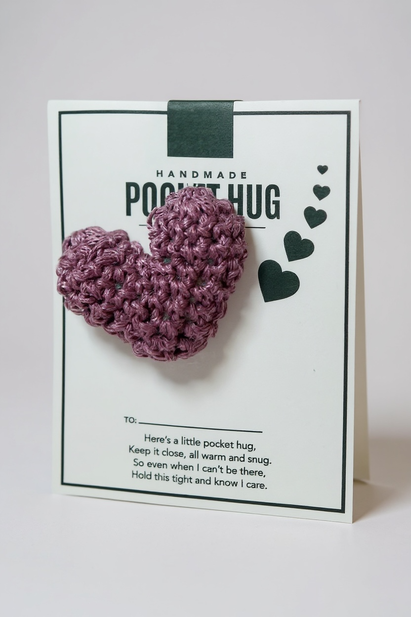 Hand-Crocheted Pocket Hug