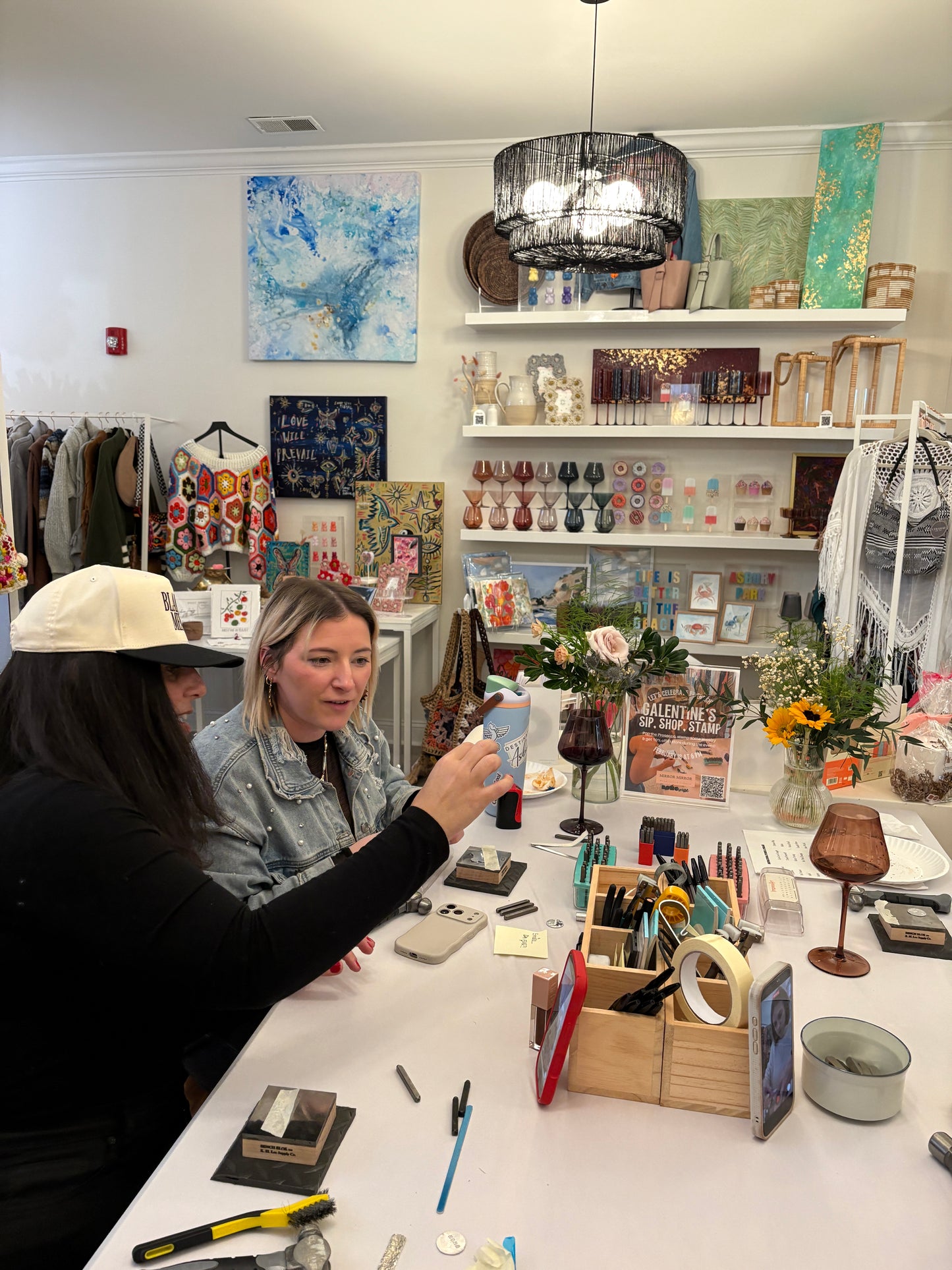 Celebrate + Create | Metal Stamping Jewelry Workshop