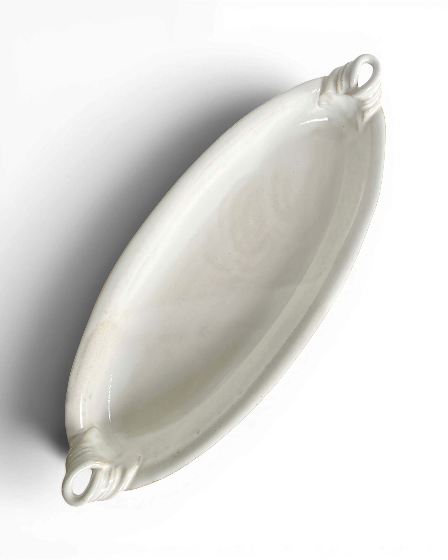 Ceramic Fish Baker | White