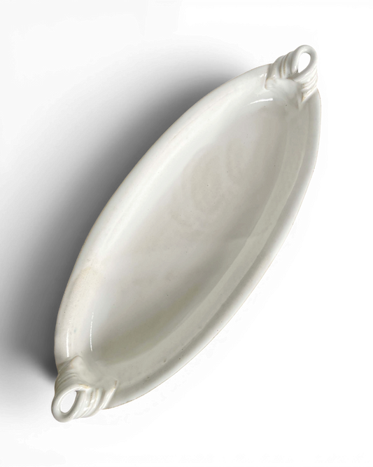 Ceramic Fish Baker | White