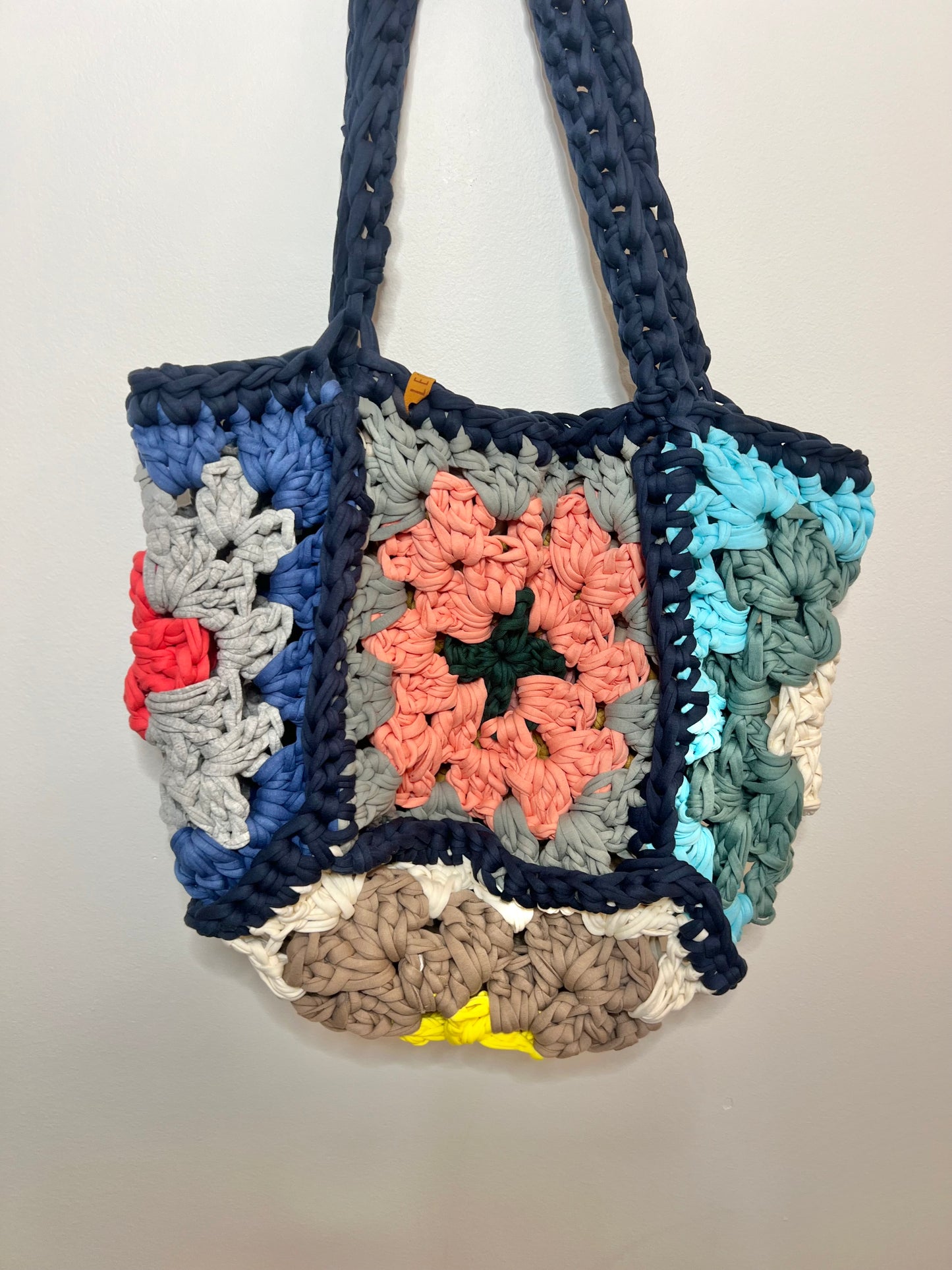 Handmade Granny Square Tote