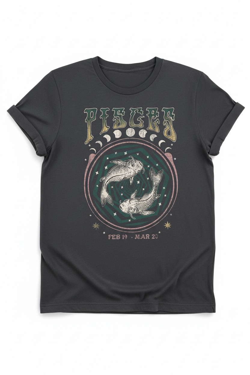 Pisces Graphic Tee | Astrology Collection