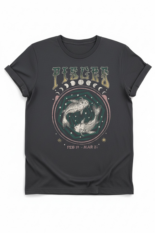 Pisces Graphic Tee | Astrology Collection