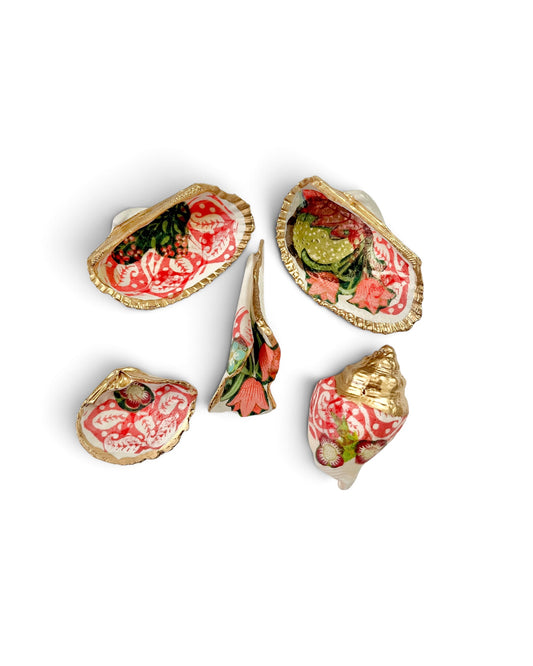 Original Art | Mini Mollusk Shell Babies | Pink