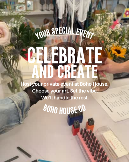 Celebrate + Create | Private Event Experience
