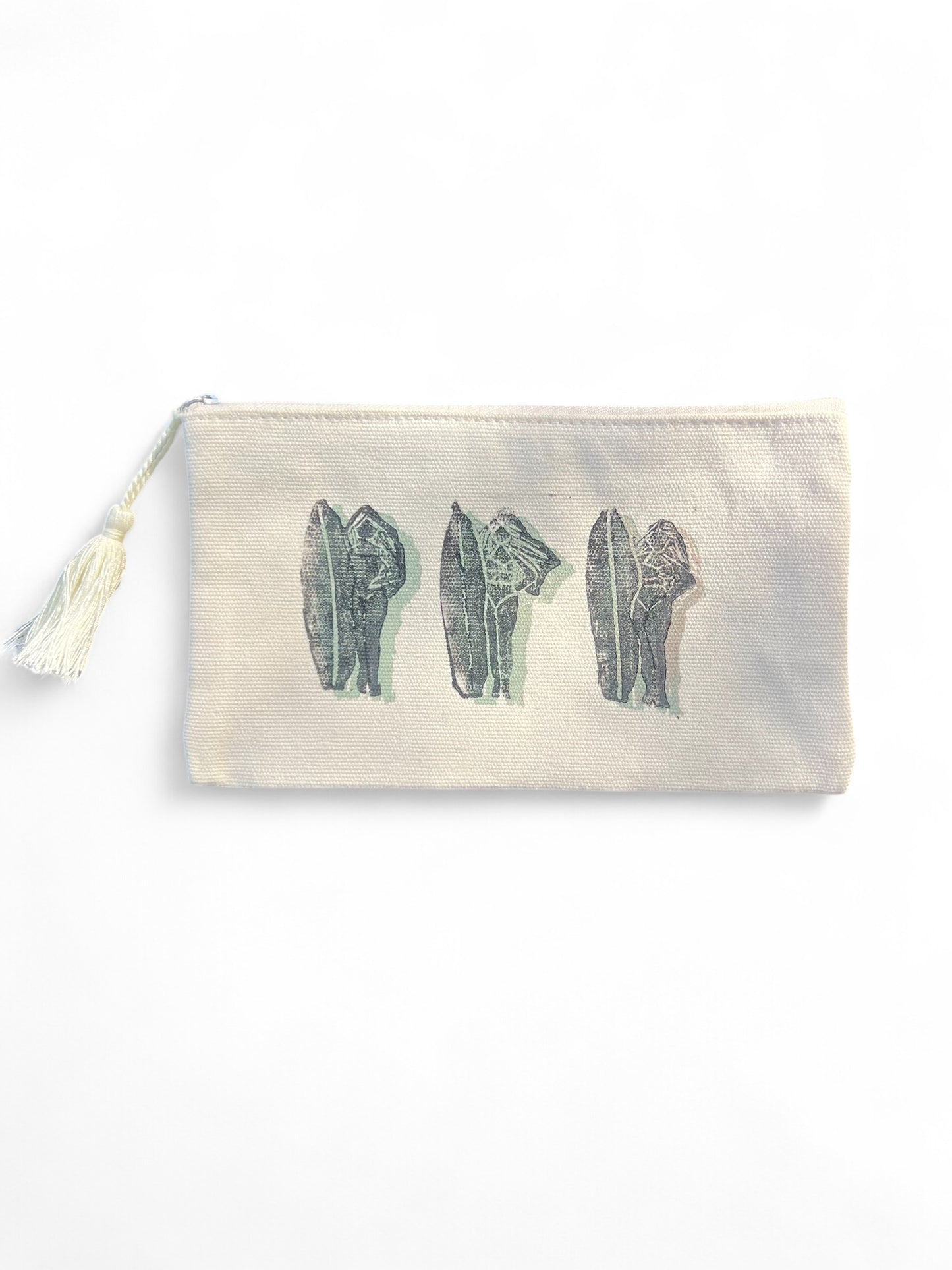 Zippered Canvas Pouch