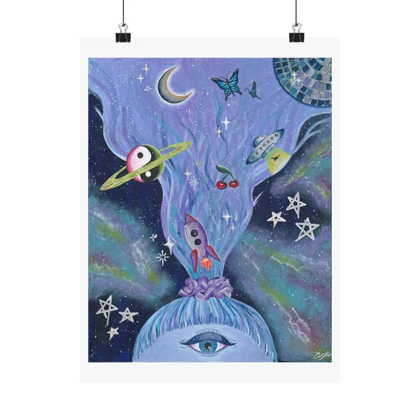 Art Print | Celestial Daydream 11x4