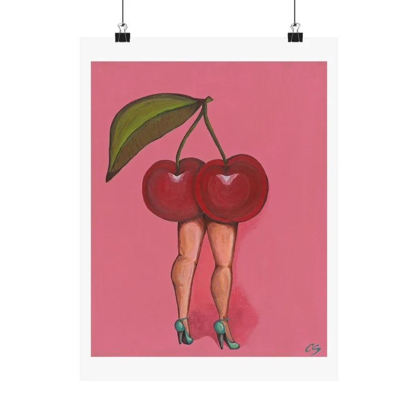 Art Print | Cherry Cheeks 8x10