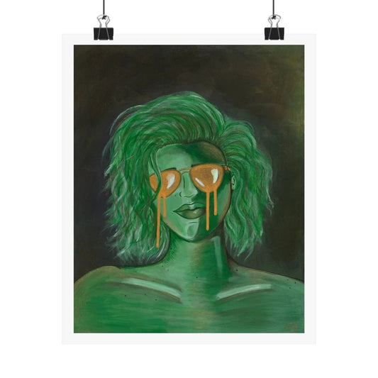 Art Print | Gilded Gaze 8x10