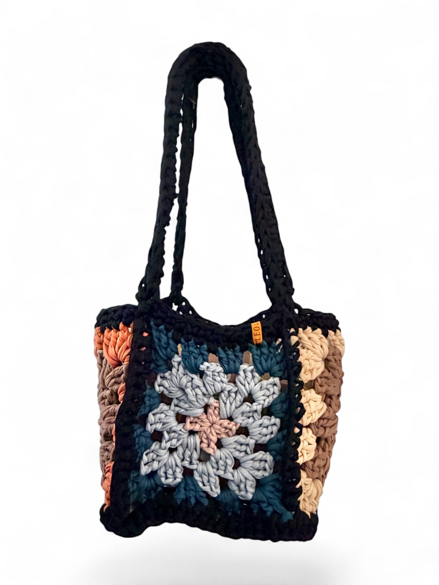Handmade Granny Square Tote