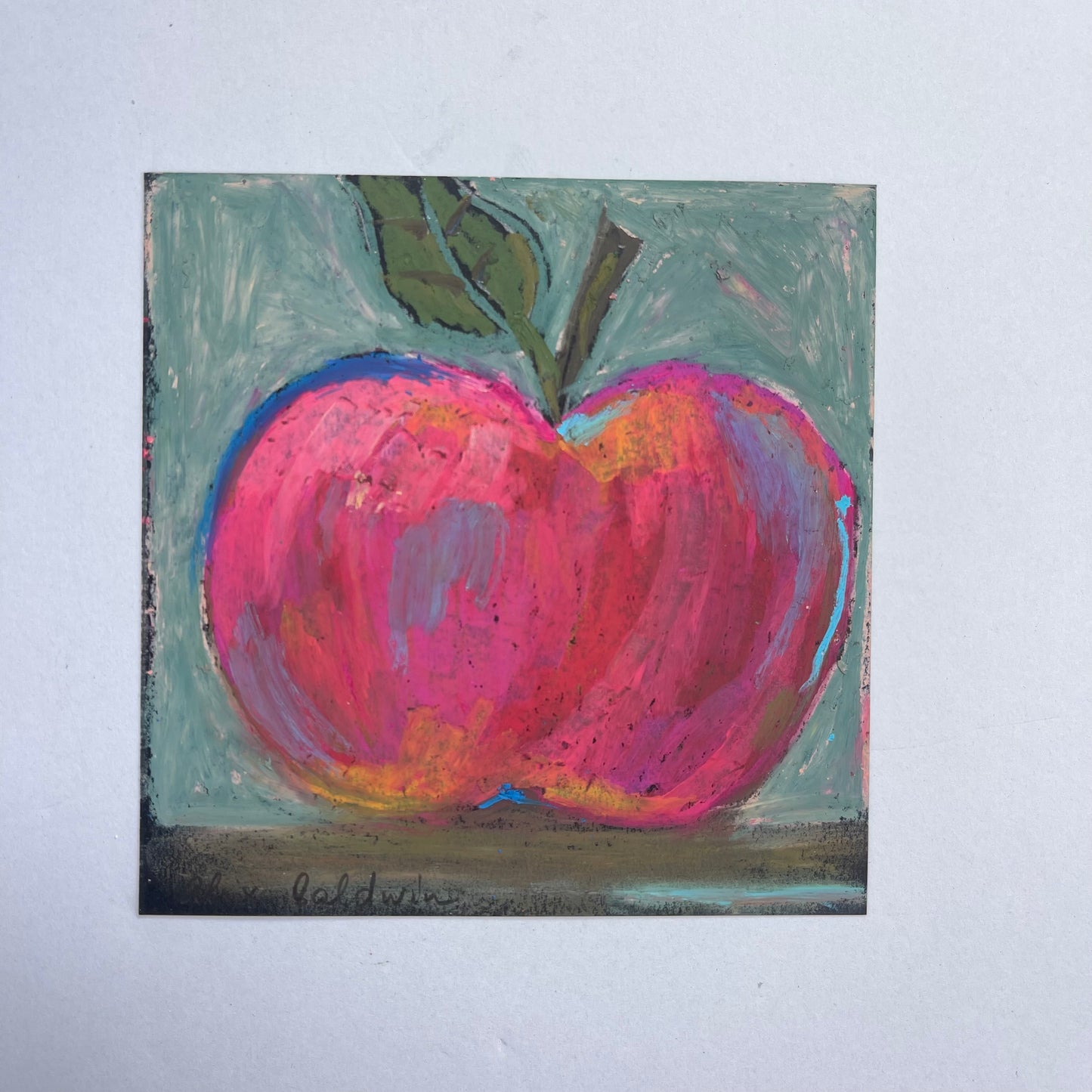 Artwork | Square oil pastel 5x5 VIII