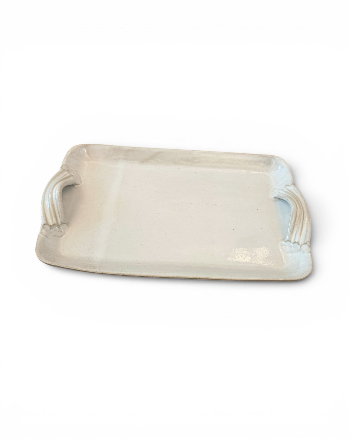 Ceramic Serving Platter | White