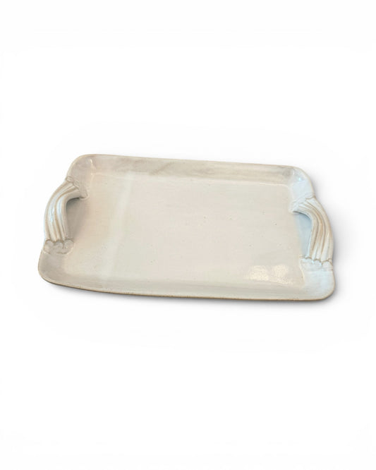 Ceramic Serving Platter | White