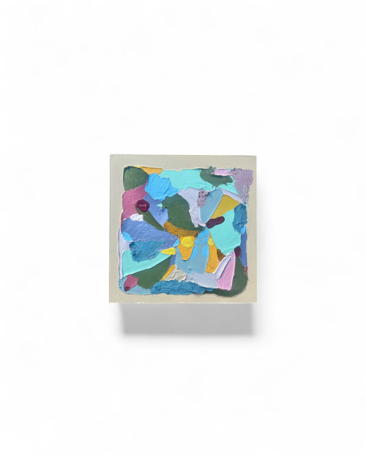 Original Abstract Painting | The Moving Garden | 10" x 10"