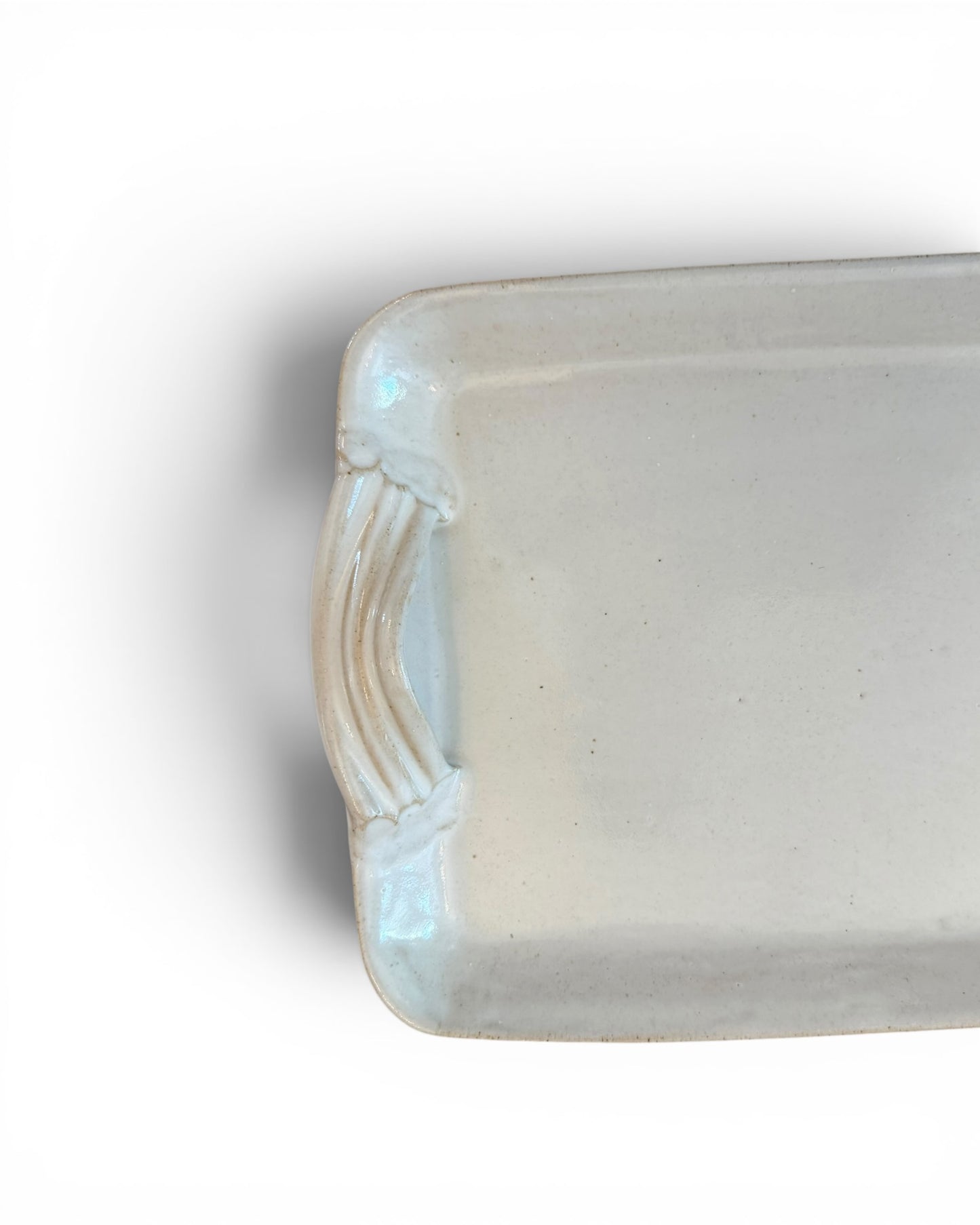 Ceramic Serving Platter | White