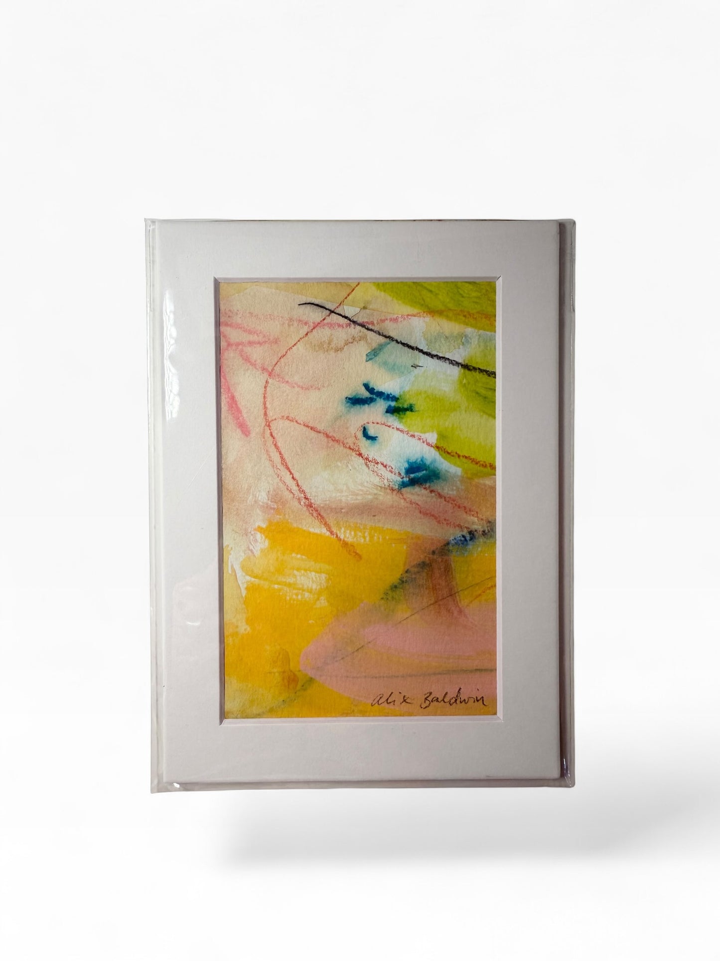 Mini Matted Original Artwork by Alix Baldwin