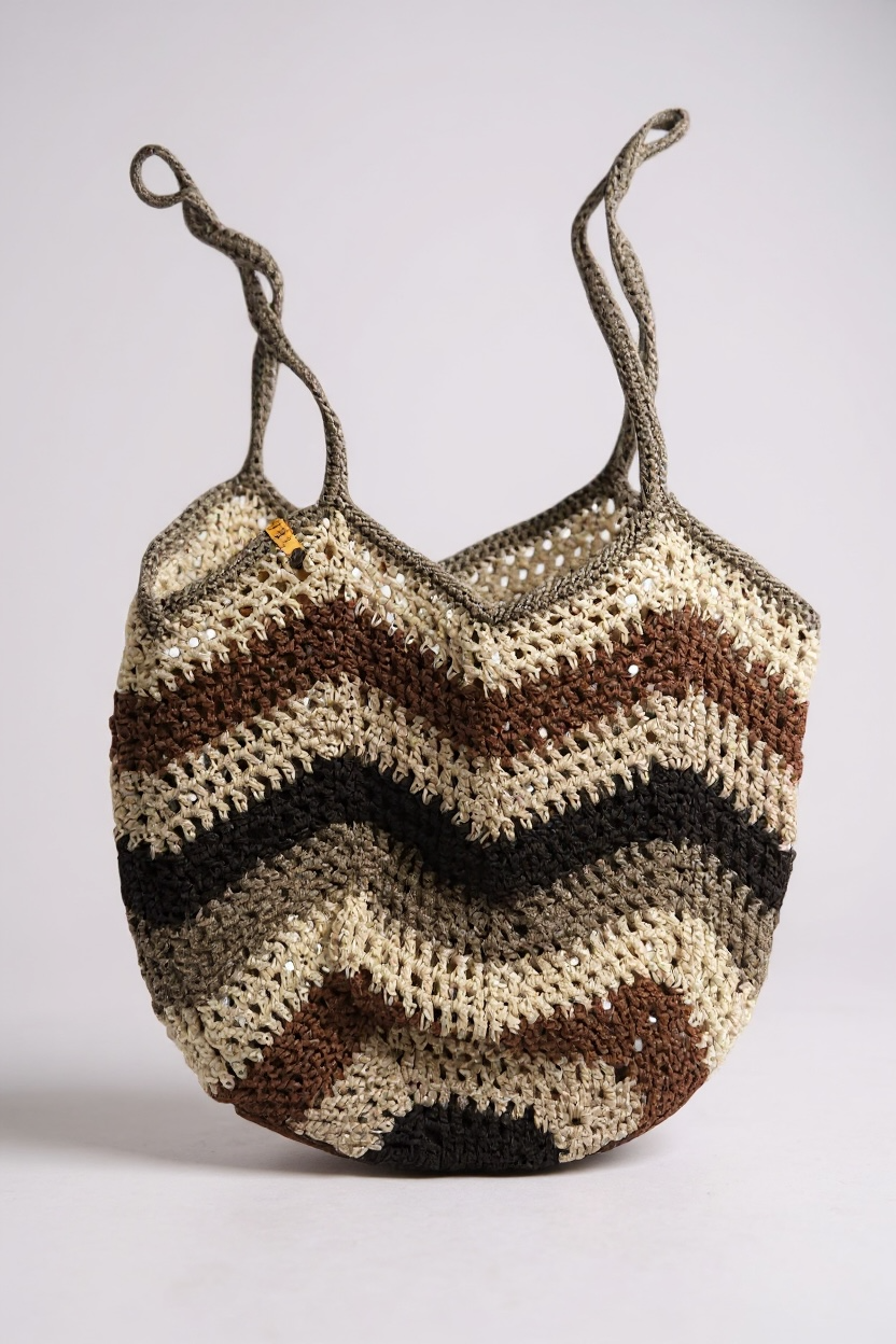 Hand-Crochet Market Bag