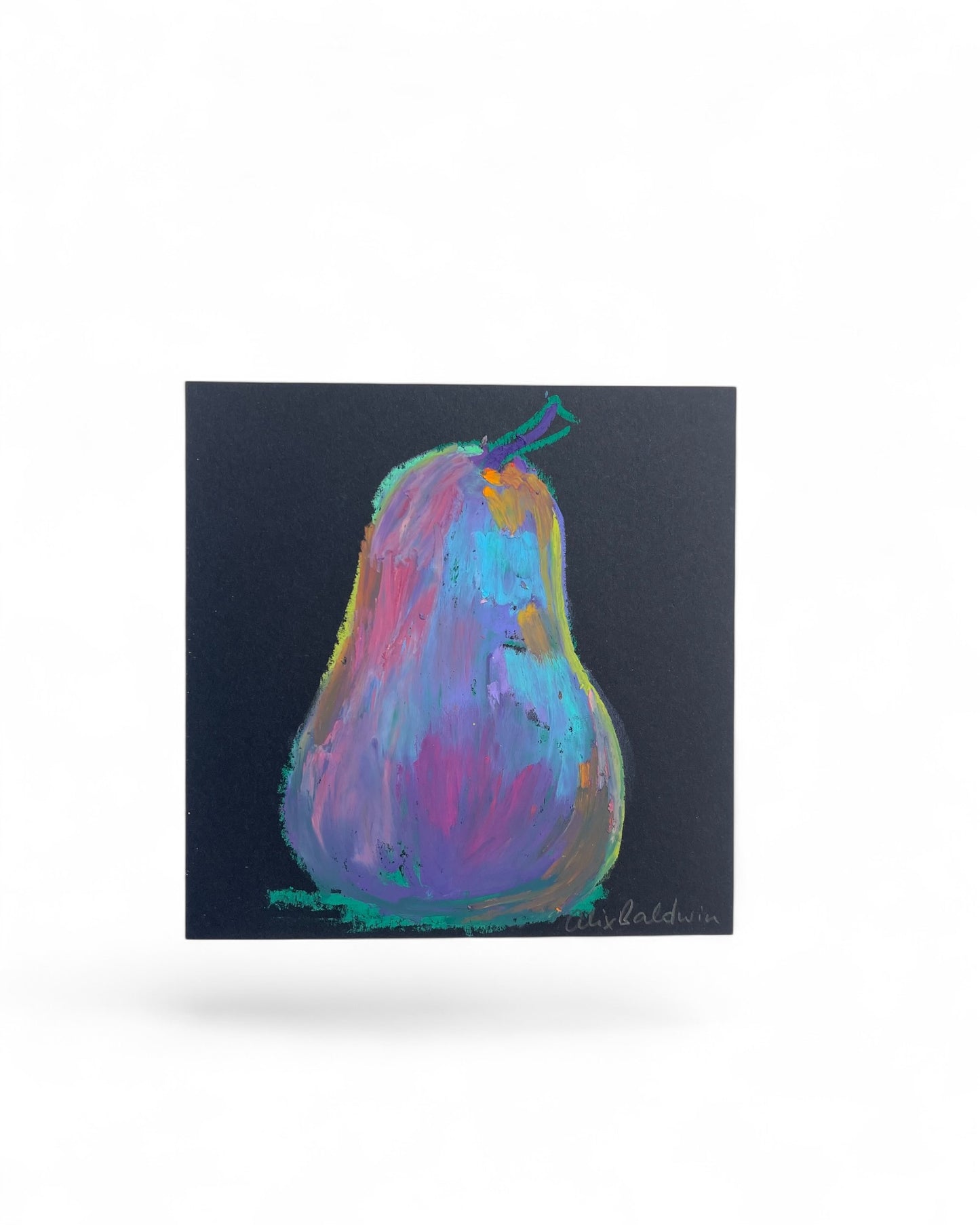 Artwork | 
Square oil pastel 5x5 XI