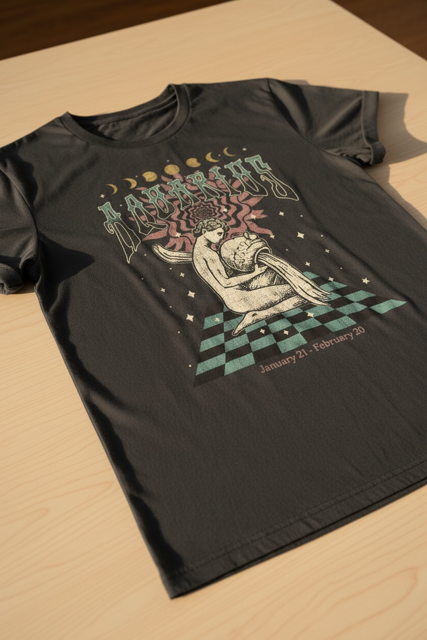 Aquarius Graphic Tee | Astrology Collection