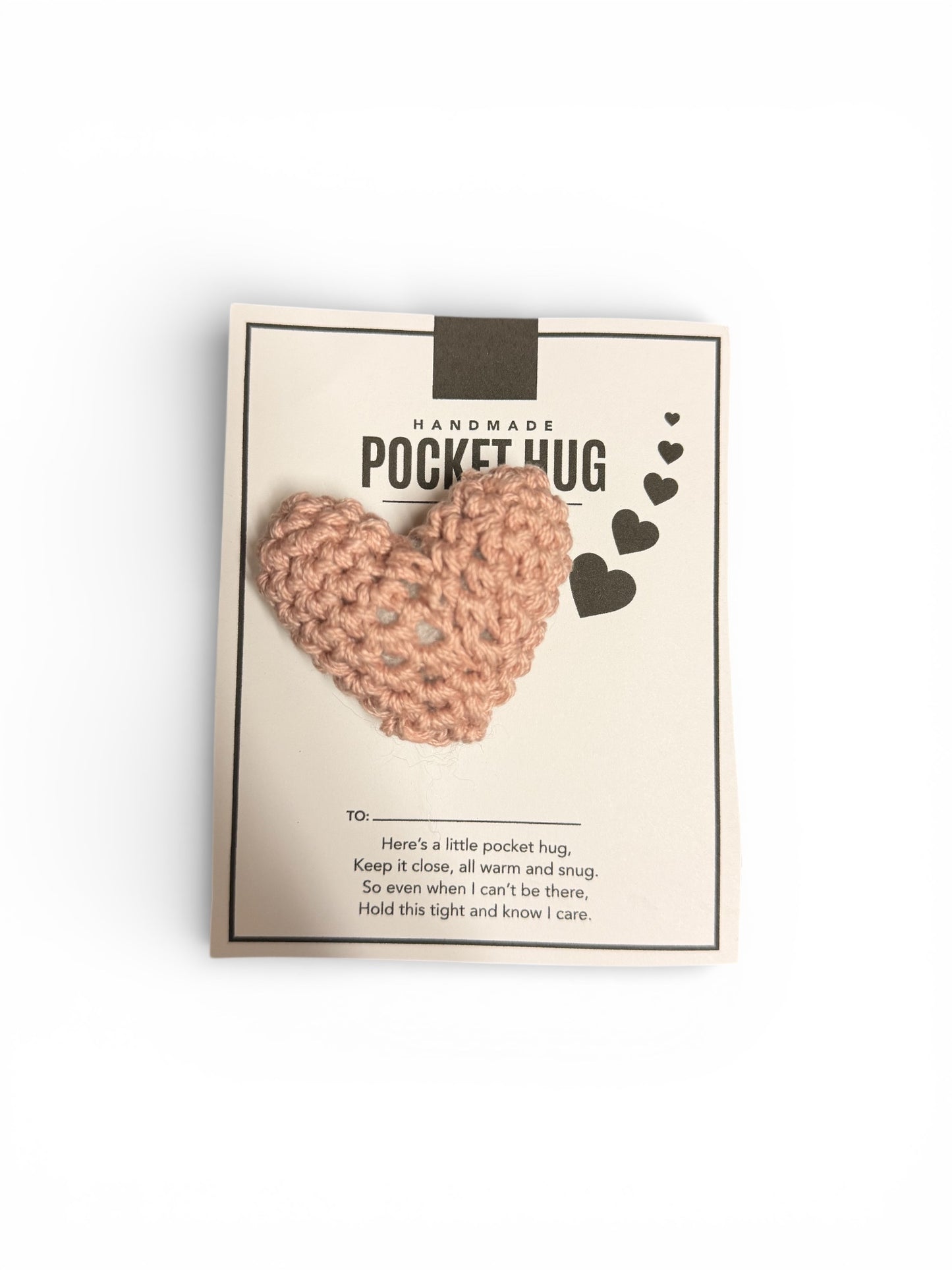 Hand-Crocheted Pocket Hug