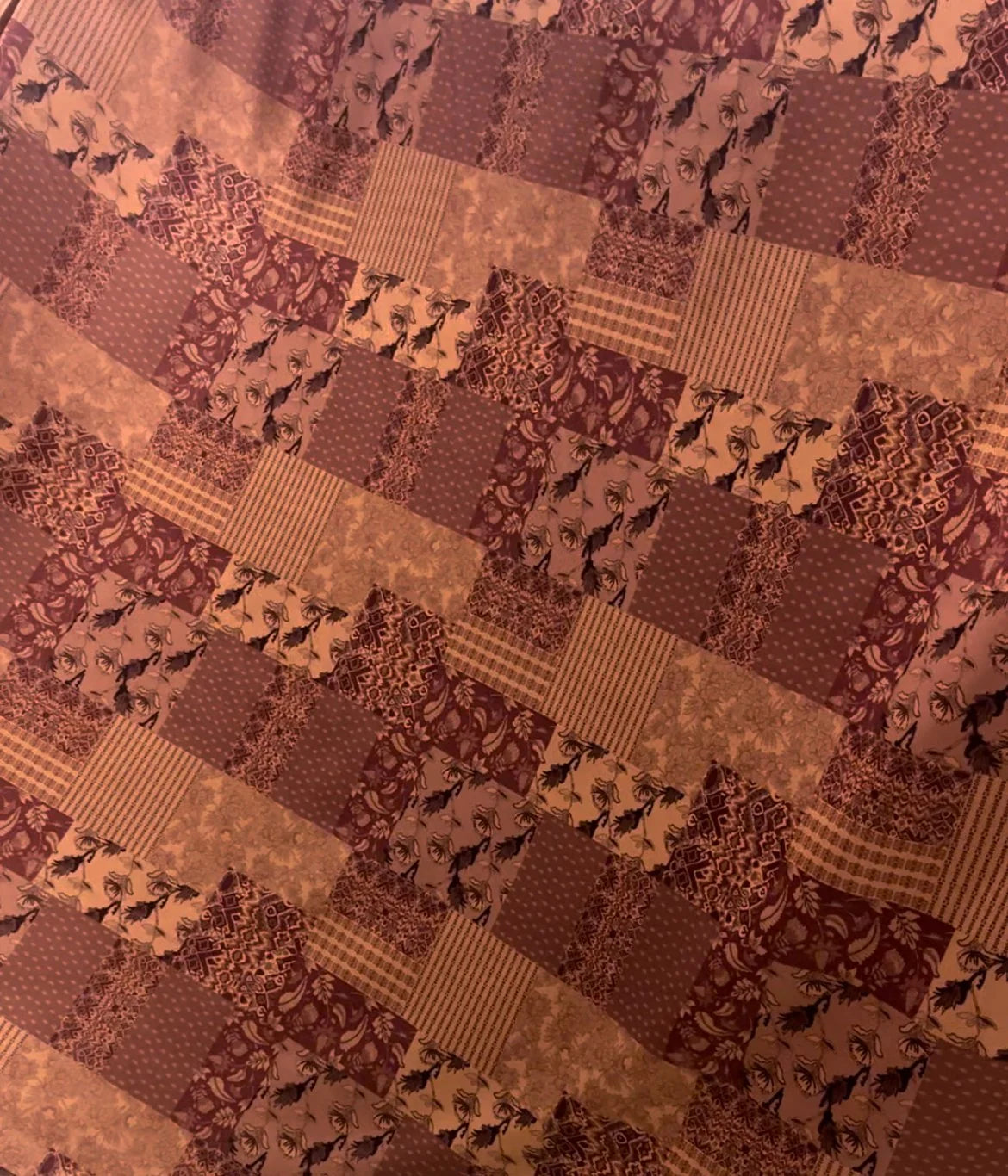 Satin Pant | Copper Mosaic